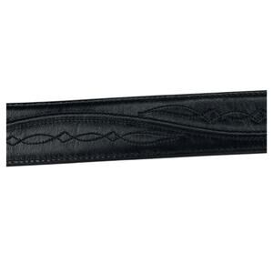 Vintage Lucchese Belt Size 36 1883 Black Western BL311